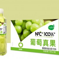 小轻果语葡萄果肉复合果汁饮料 488ml×15瓶